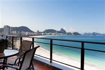 Penthouse Apartment an der Copacabana