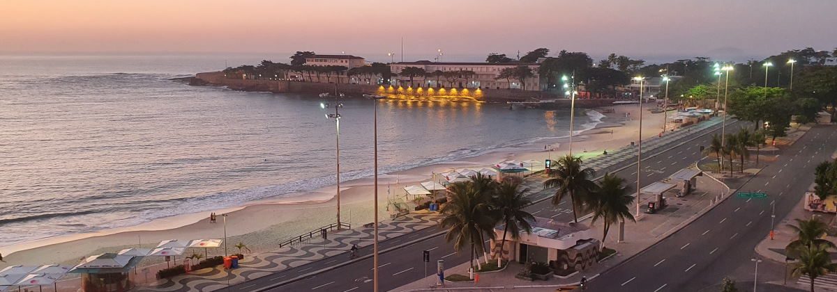 Rio de Janeiro webcam directed to Copacabana Fort